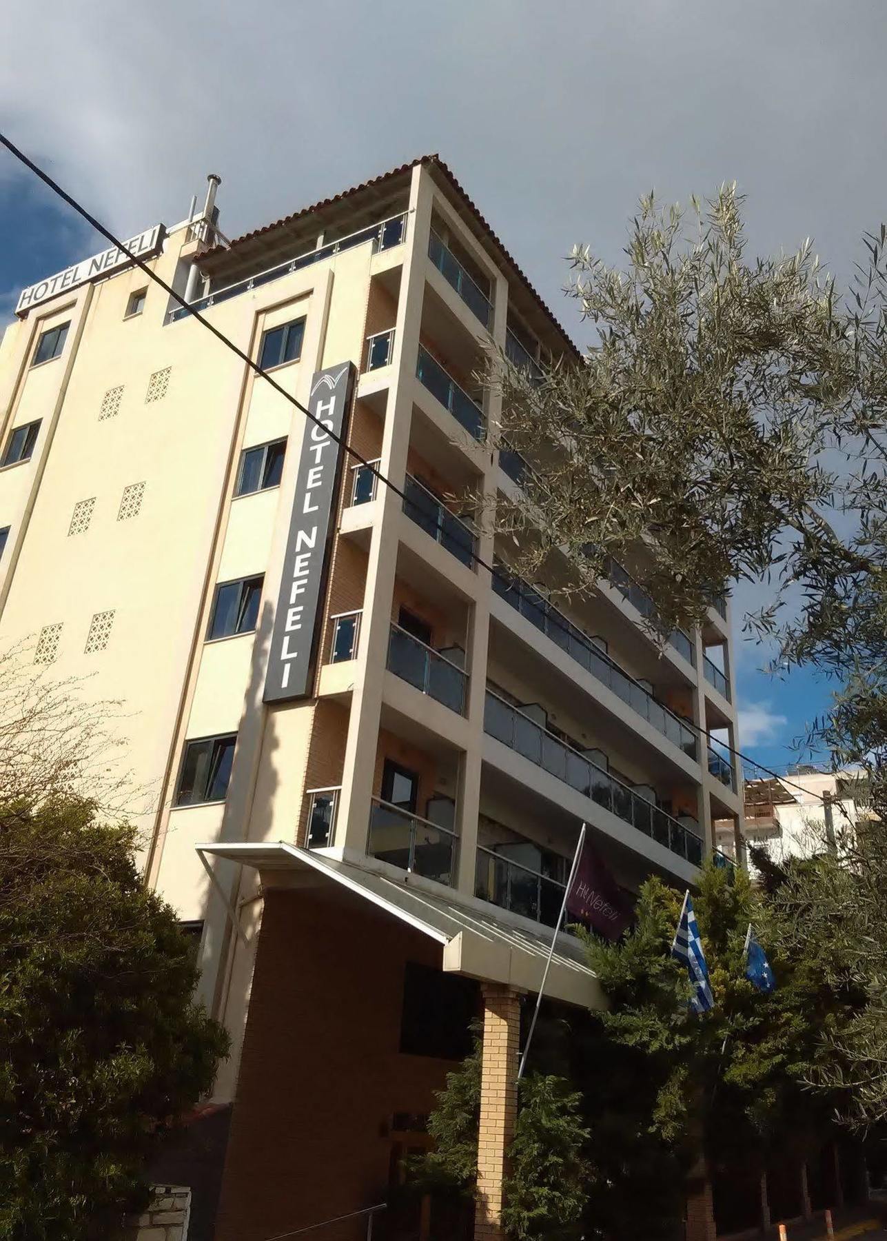 Nefeli Hotel Alimos Buitenkant foto